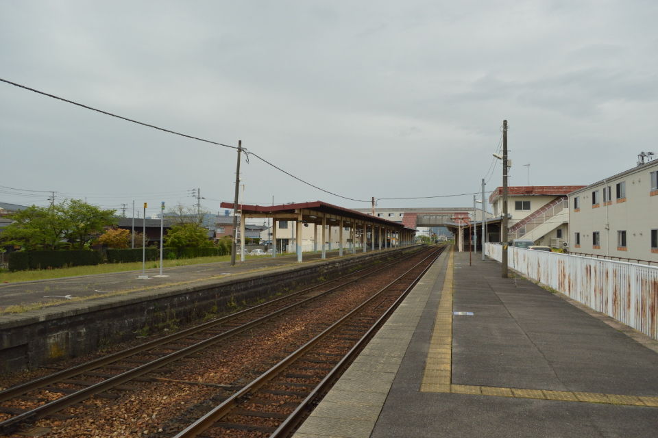 快速あがのに乗って五泉駅へ。 sonical405の鉄旅レポート
