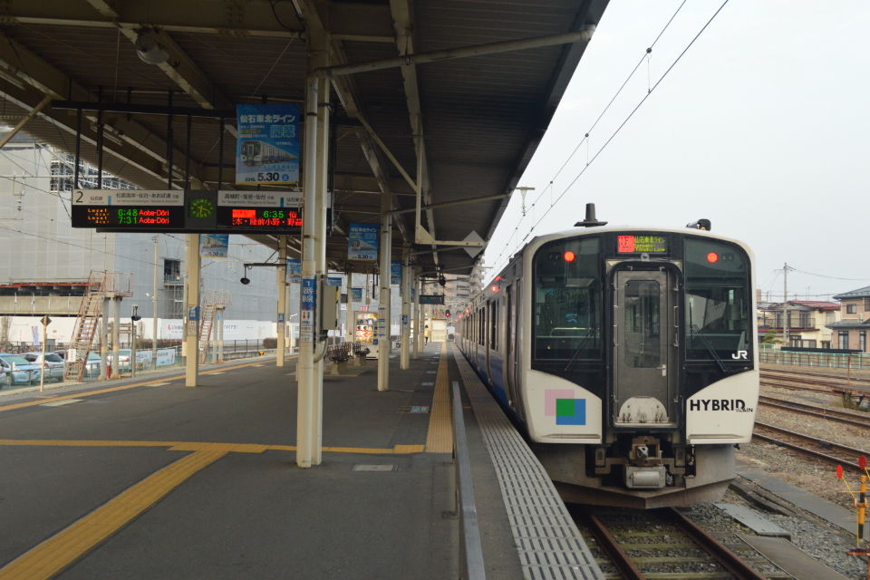 建設中の石巻あゆみ野駅 Sonical405の鉄旅レポート 建設中の石巻あゆみ野駅 Sonical405の鉄旅レポート