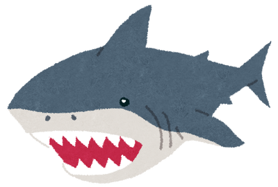 ホホジロザメのカトラリー、マジで可愛すぎるwwwww