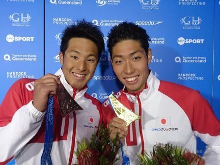 【祝！】競泳男子４００　荻野金メダル　瀬戸銅メダル　ｷﾀ━━━━(ﾟ∀ﾟ)━━━━!!