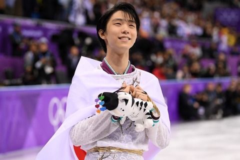 フジテレビ記者「羽生選手に質問です 韓国で感動した食事と自分へのご褒美をお聞かせください」