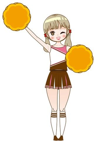 【画像】色白JKさん「チアコスしてみたよ」