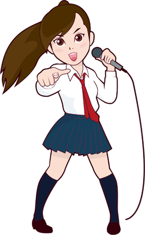 【画像】腹と太もも丸出しで熱唱するSJKが撮られるｗｗｗｗｗｗ