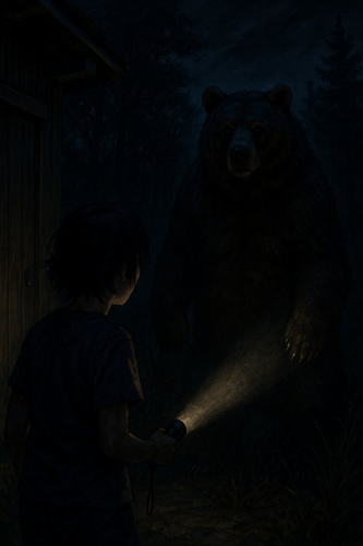 夜中に母屋のトイレに行く途中でクマに遭遇... 離れで寝ていた40代男性が体長約1.3ｍのクマに襲われて負傷