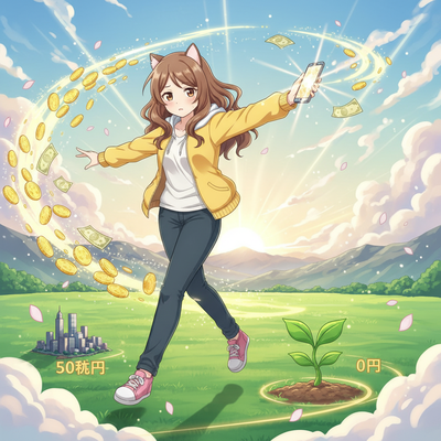 バフェット「90歳の貯金50兆円より20歳の貯金0円のほうが価値が高いのです」