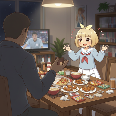 昨日食った晩御飯で議論しようぜ