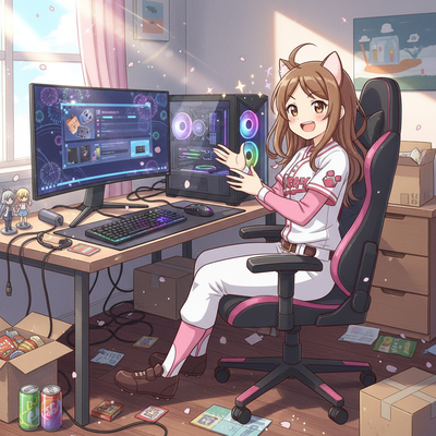 ゲーミングPC注文した