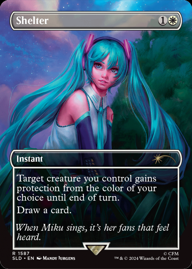 【悲報】MTGの初音ミク、ポリコレに染まるwwwwwwwwwwwwww