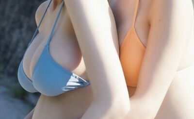 【画像】ナンパされた女子高生、ビキニでTVに取材されてしまう...