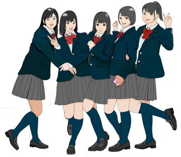 【画像】東京のZ世代女子高生、ビジュレベルが高すぎるww