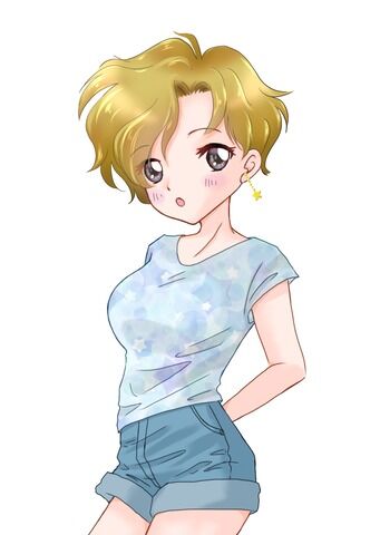 【画像】ボーイッシュ女さん、美しいボディラインを披露する