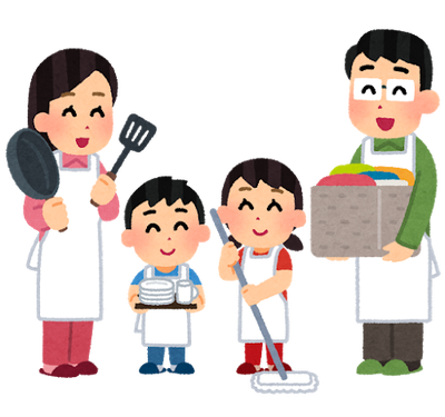 家事育児が、私負担になっている