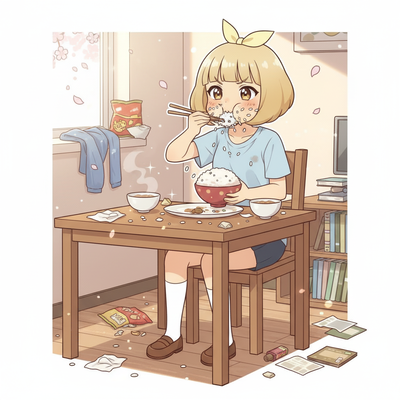 育ちの悪い人は飯の食い方が下品な事が多い