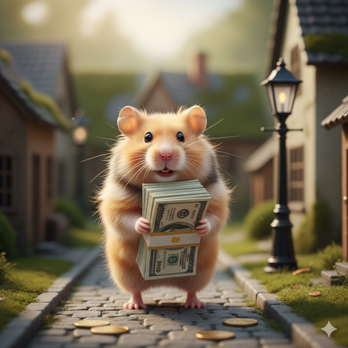 「金持ちいいな〜(稼ぎたいとは思わないけど)」