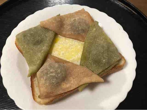 生八ッ橋トースト