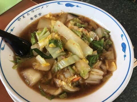 母ひさしぶりのラーメン屋さん