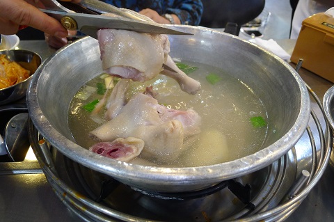 母とソウル旅行～タッカンマリ