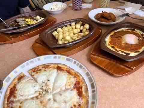 夫と娘とサクッとランチへ