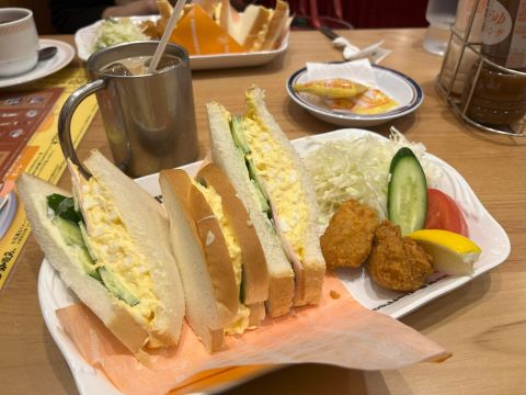 パートでお世話になったKさんとコメダ珈琲ランチ