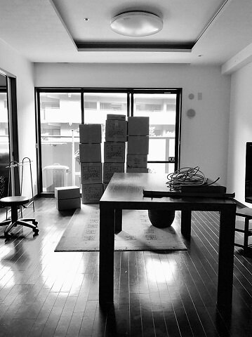 引越日記�N引っ越し中