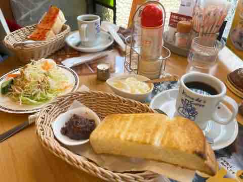 初めてじゃないコメダ珈琲のモーニング