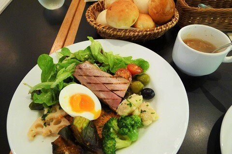 カフェとお蕎麦