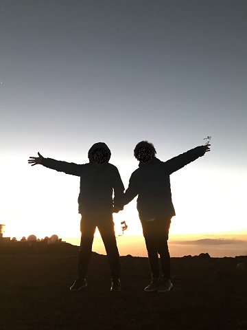 ハレアカラ山頂へ