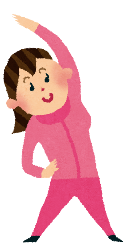 ラジオ体操始め！