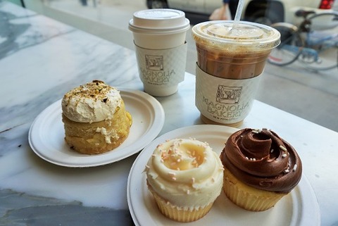 NY旅行記　マグノリア ベーカリー