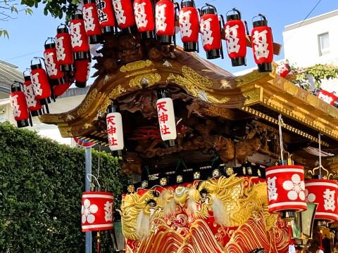 お祭りの夜のHISTORY VIEW