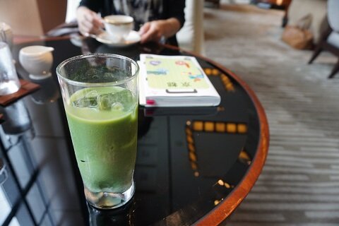 夏の京都～八瀬離宮のロビーラウンジ