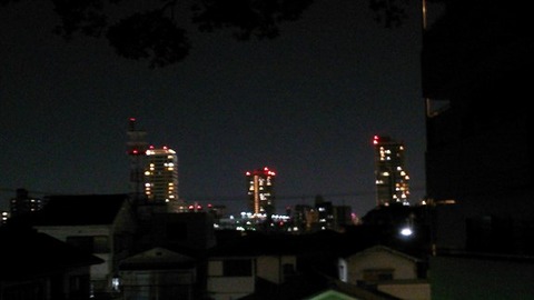 夜のウォーキング