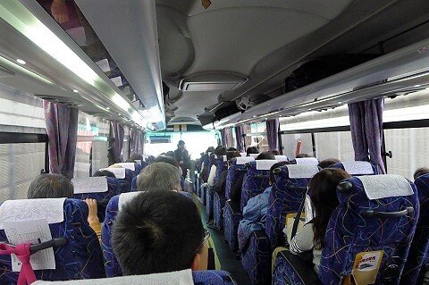 33ヶ所巡り　車中