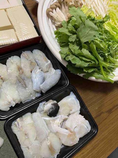 おうちで ふぐちり鍋 第二弾