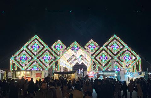 4年振り開催のルミナリエに行きました