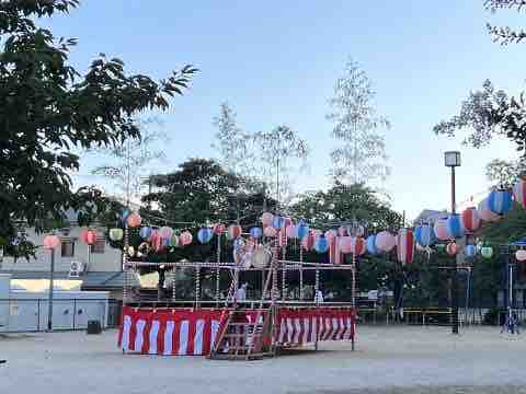 納涼盆踊り大会/ふたりの叔母から電話