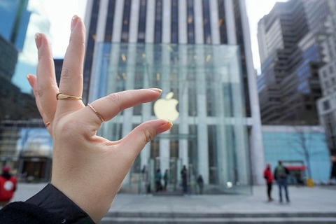 NY旅行記 アップルストア