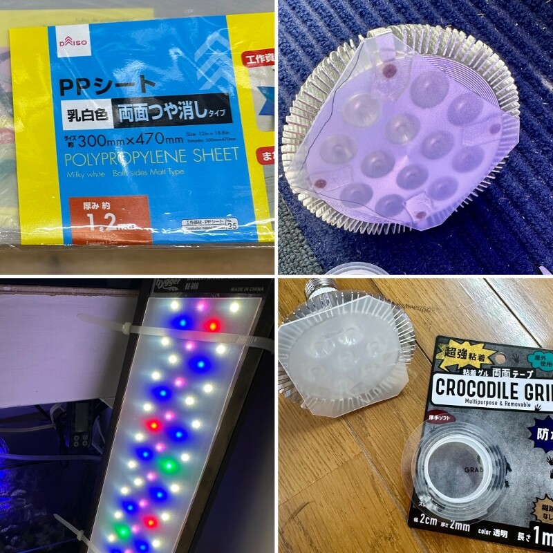 中間報告〜海藻育成 拡散光（擦りガラス）実験〜 : SONOアクアプランツ 