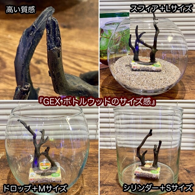 オススメ新商品『GEX ボトルウッド』 : SONOアクアプランツファーム