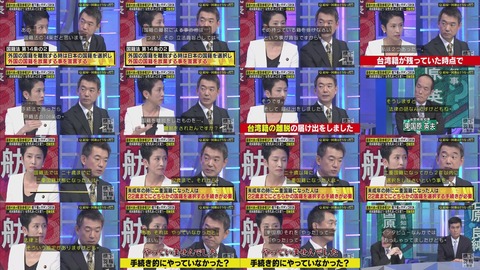 橋下×羽鳥の番組 蓮舫が登場の回 二重国籍3
