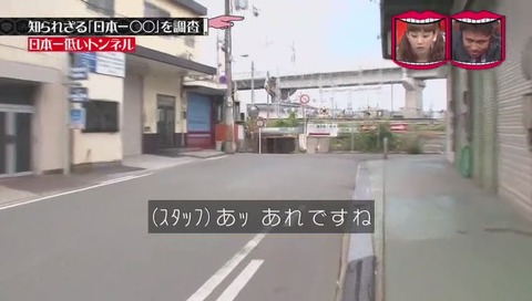 「日本一低いトンネル」 大阪市 田川北