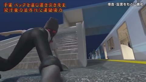 『列島警察捜査網THE追跡』「置き引き先生」画像