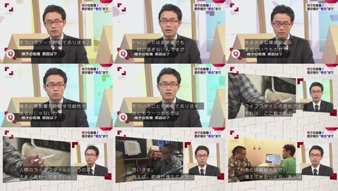 精子 原因