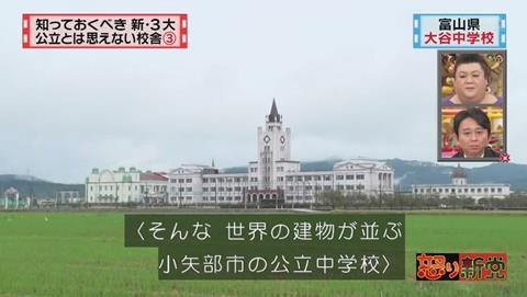 富山県 小矢部市立 大谷中学校 生徒
