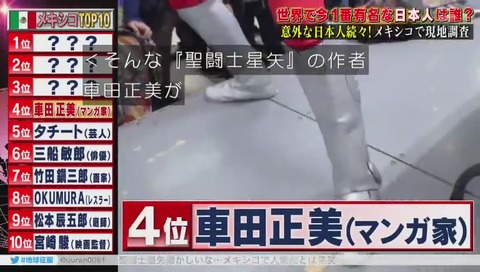 メキシコで人気な聖闘士星矢