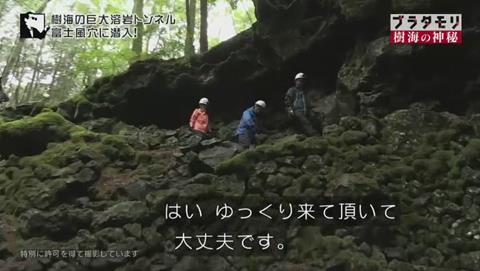 ブラタモリ 富士の樹海 第二回 風穴 温度