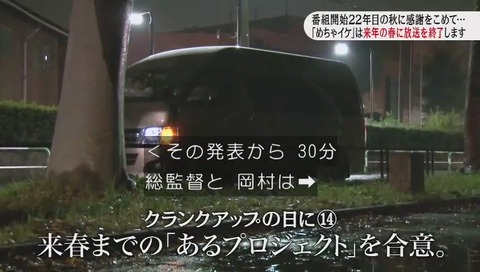 『めちゃめちゃイケてる』最終回は2017年春