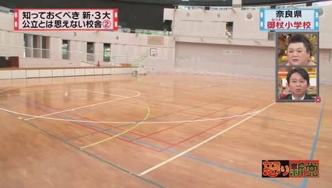 奈良県 御杖村立 御杖小学校 中が体育館