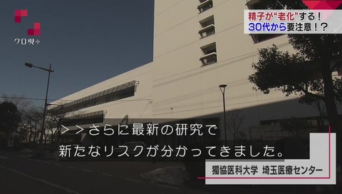 中身が老化した精子