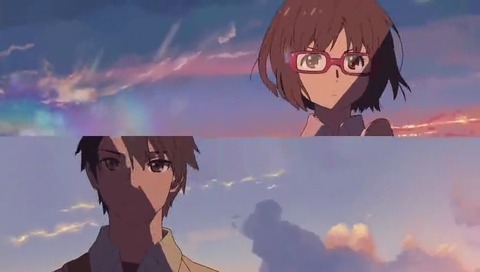 映画「君の名は。」地上波2回目 「Z会」のCM